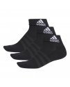 Adidas ponožky Performance CUSH ANK 3 PÁRY Čierna DZ9379